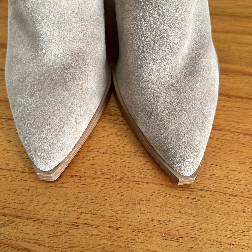 Marc Fisher Genuine Suede Booties - Picture 5 of 9